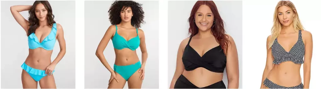 BareNecessities Cup Size Bikinis